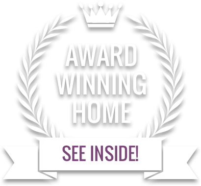 Award Winning Home. See inside.
